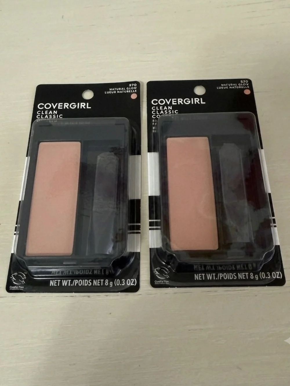 Bundle 2x COVERGIRL Clean Classic Color Blush 570 Natural Glow NWT